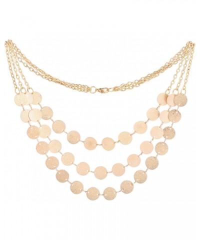 Fashion Golden Choker Necklace for Women $7.83 Necklaces