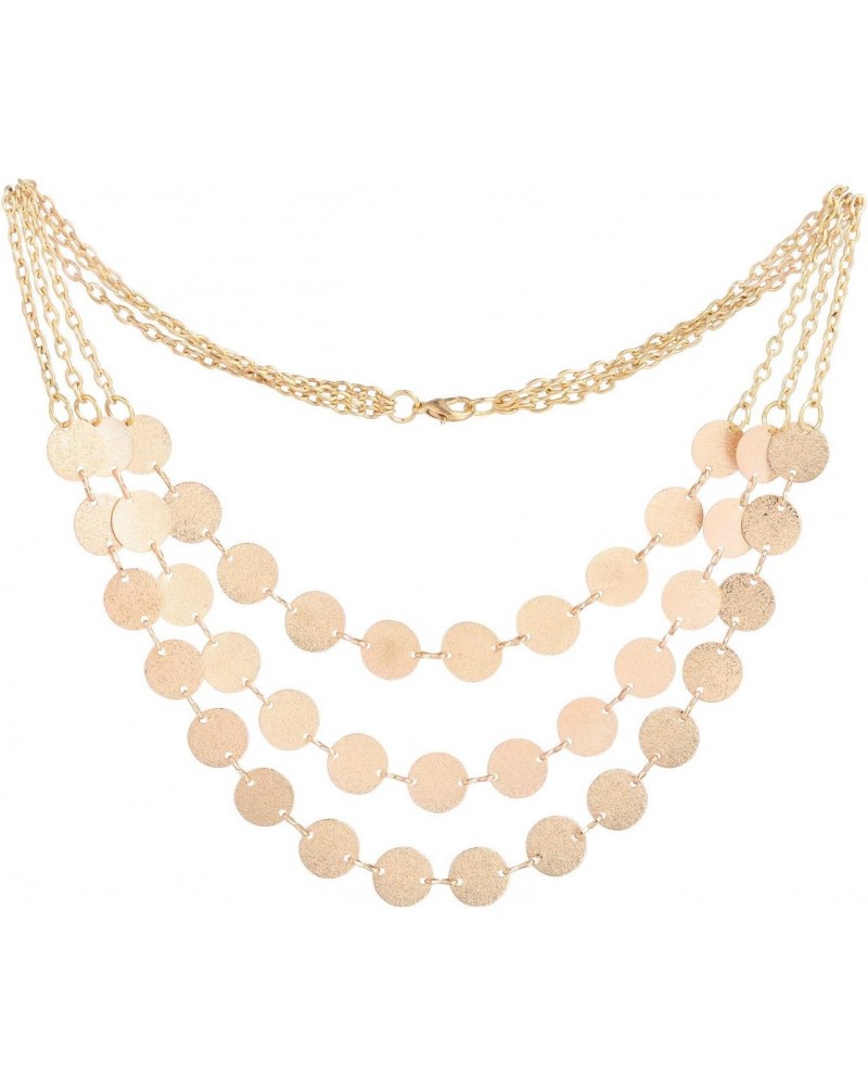 Fashion Golden Choker Necklace for Women $7.83 Necklaces