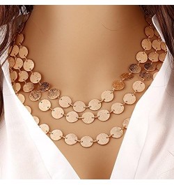 Fashion Golden Choker Necklace for Women $7.83 Necklaces