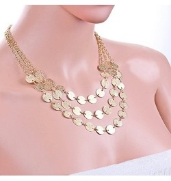 Fashion Golden Choker Necklace for Women $7.83 Necklaces