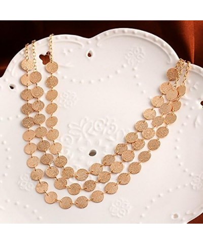 Fashion Golden Choker Necklace for Women $7.83 Necklaces