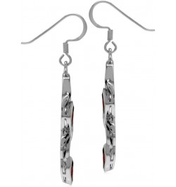 Marquise Shape Gemstones 925 Sterling Silver Leaf Vintage Inspired Dangle Earrings Jewelry for Women natural red garnet $15.8...