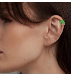 Frog Ear Cuffs Earrings for Women Frog Earrings Frog Clips on Earrings for Teen Girls Colorful Mushroom Earrings Animal Earri...