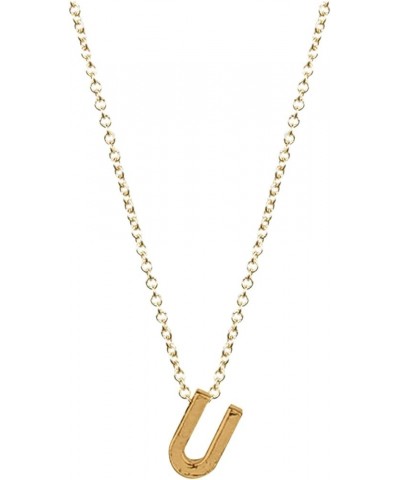 Necklace Chain for Women Girls Initial Necklace Gold Plated Initial Necklace A Z 26 Alphabet Letter Dainty Necklaces For Wome...