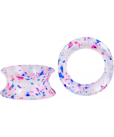 2 PC Extra Soft Silicone Flexible Ear Skin Tunnels Plugs Expanders Gauges Hollow Body Piercing 8G-25mm Colorful 16mm(5/8") $6...