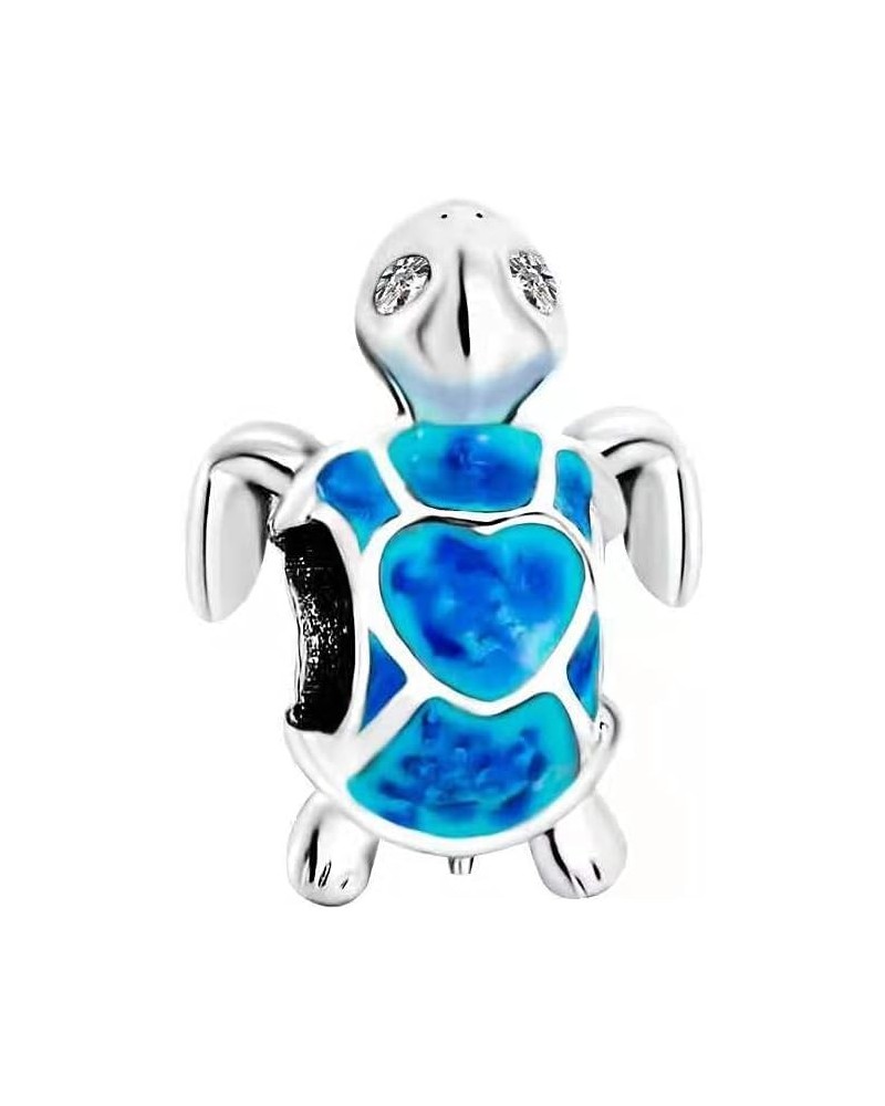 Sea Turtle Tortoise Women Girls Bead Charms Compatible with Pandora Bracelets sea turtle $7.32 Bracelets