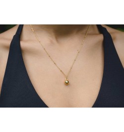 CC Sport Charm Necklaces Basketball Gold $23.60 Necklaces