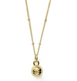 CC Sport Charm Necklaces Basketball Gold $23.60 Necklaces