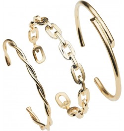 Maya J Harmony Trio Bracelets - Stack of 3 Yellow $31.17 Bracelets