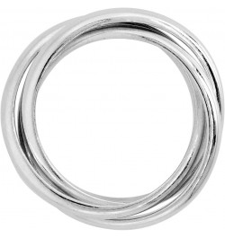 Sterling Silver Rolling Ring w/ 5 mm Domed Bands Handmade $24.48 Rings