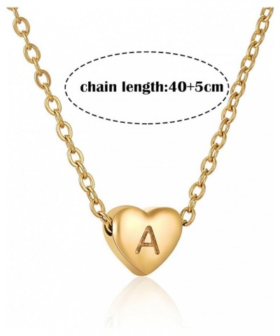 Initial Necklaces For Women,18k Gold Plated Necklace Tiny Initial Necklace Womens Necklaces Cute Necklace Gift W Gold $4.63 N...