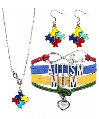 World Autism Awareness Day,Mother's Day for Autism Mom,Autism Awareness Birthday Gifts for Women,Autism Mom Bracelet,Autism J...