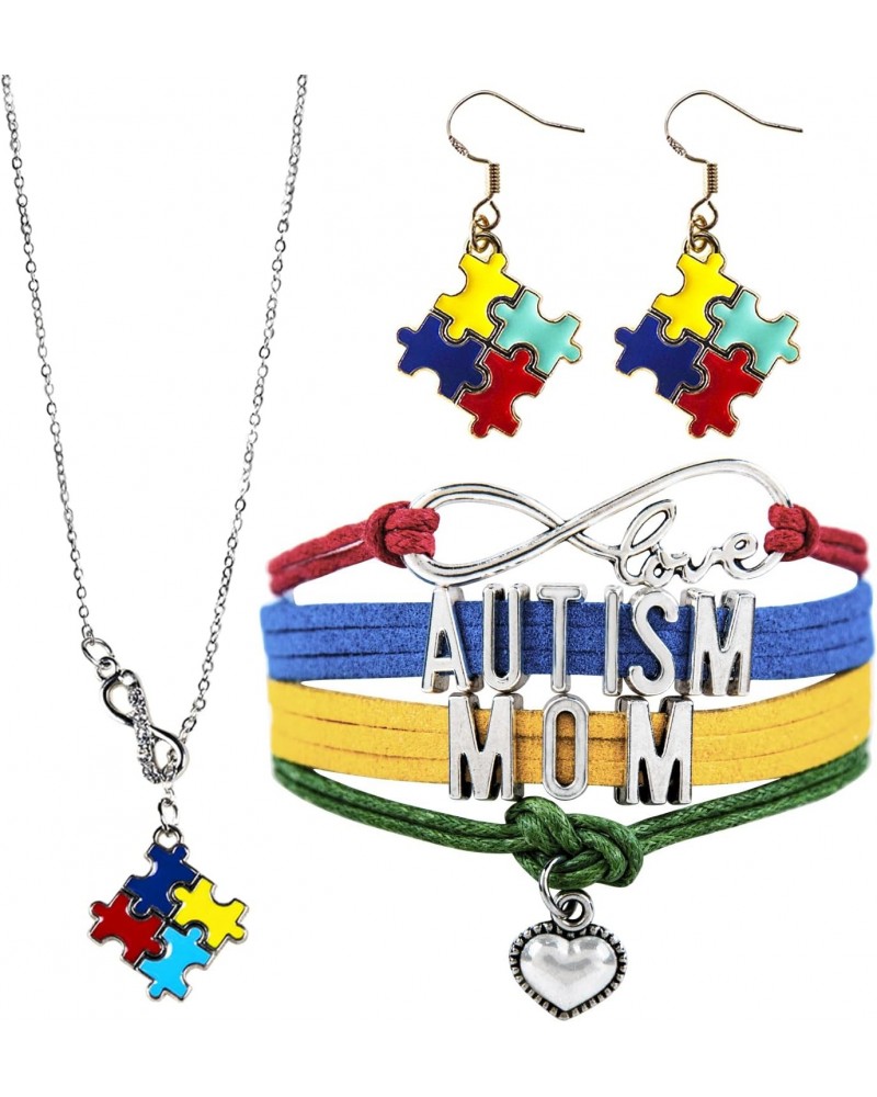 World Autism Awareness Day,Mother's Day for Autism Mom,Autism Awareness Birthday Gifts for Women,Autism Mom Bracelet,Autism J...