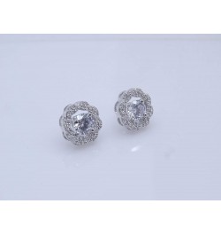 0.45 Carat (Ctw) Round White Diamond Swirl Earring Jackets for Women in Gold White Gold 10K - Metal Stamp $208.34 Earrings