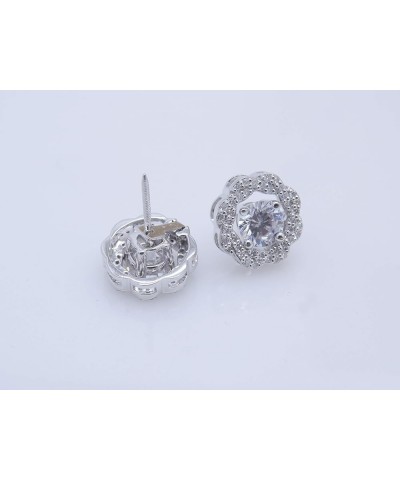 0.45 Carat (Ctw) Round White Diamond Swirl Earring Jackets for Women in Gold White Gold 10K - Metal Stamp $208.34 Earrings