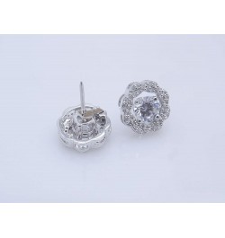 0.45 Carat (Ctw) Round White Diamond Swirl Earring Jackets for Women in Gold White Gold 10K - Metal Stamp $208.34 Earrings