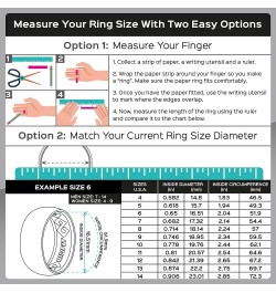 Rinfit Matching Silicone Rings for Couples - Silicone Wedding Bands Sets for Him and Her - His and Hers Ring Sets Black/Red -...