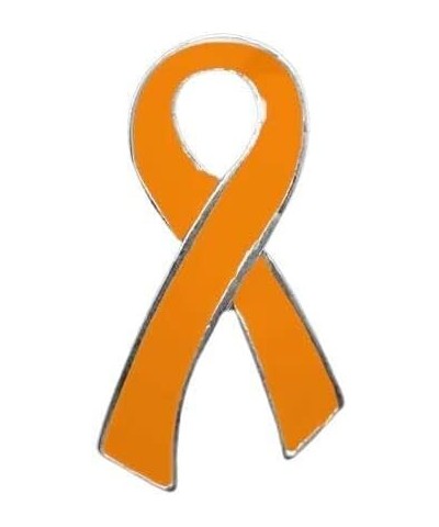 Leukemia Awareness Angel Orange Ribbon Awareness Pins(50 Pins) Flat Orange Ribbon Lapel Pin 1 $34.32 Others