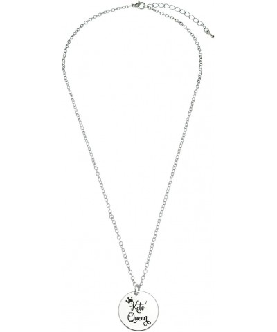 Keto Queen Charm Necklace, 18 inches+ 2 inch ext $10.43 Necklaces