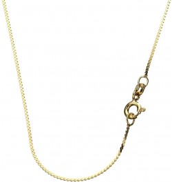 18k Gold-Flashed Sterling Silver Serpentine Nickel Free Chain Necklace Italy, 16 $7.50 Necklaces