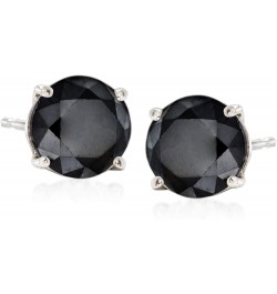 2.00 ct. t.w. Black Diamond Stud Earrings in 14kt White Gold $129.20 Earrings