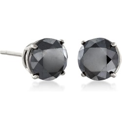 2.00 ct. t.w. Black Diamond Stud Earrings in 14kt White Gold $129.20 Earrings