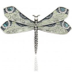 Retro Art Nouveau Victorian Dragonfly Simulated - Pearl Wing French Lapel Brooch Pin Badge Vintage Silver-tone $7.79 Brooches...