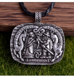 1PCS Norse Viking Necklace For Men Compass Vegvisir Necklace Original Talisman Jewelry Daily Life $4.50 Necklaces