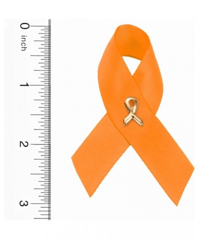 Leukemia Awareness Angel Orange Ribbon Awareness Pins(50 Pins) Satin Orange Ribbon Awareness Pin 2 $34.32 Others