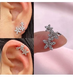 1Pc Helix Cartilage Conch Fake Without Piercing Cuff Earring Earcuff Wrap Rock Earring Cuff No Piercing Women Clip Adjustable...