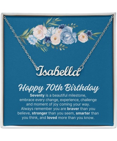 KKumustaDesigns - Birthday Gifts For Her - Choose From 13th Birthday To 100th Birthday - This Women Necklace Gift Is Availabl...