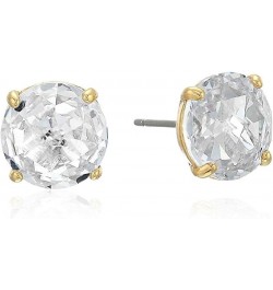 Kate Spade Crystal Round Large Gold Stud Earring $19.25 Earrings