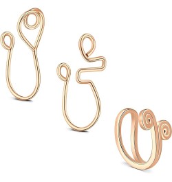 Fake Nose Ring Fake Septum Fake Nose Ring Hoop Clip On Fake Nose Piercing Faux Lip Ear Septum Nose Ring Non Pierced Fake Nose...