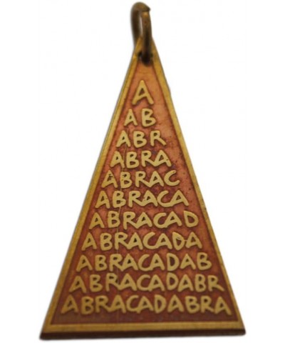 Abraca Triangle Charm for Unexpected Good Fortune Talisman Pendant Amulet $11.03 Necklaces