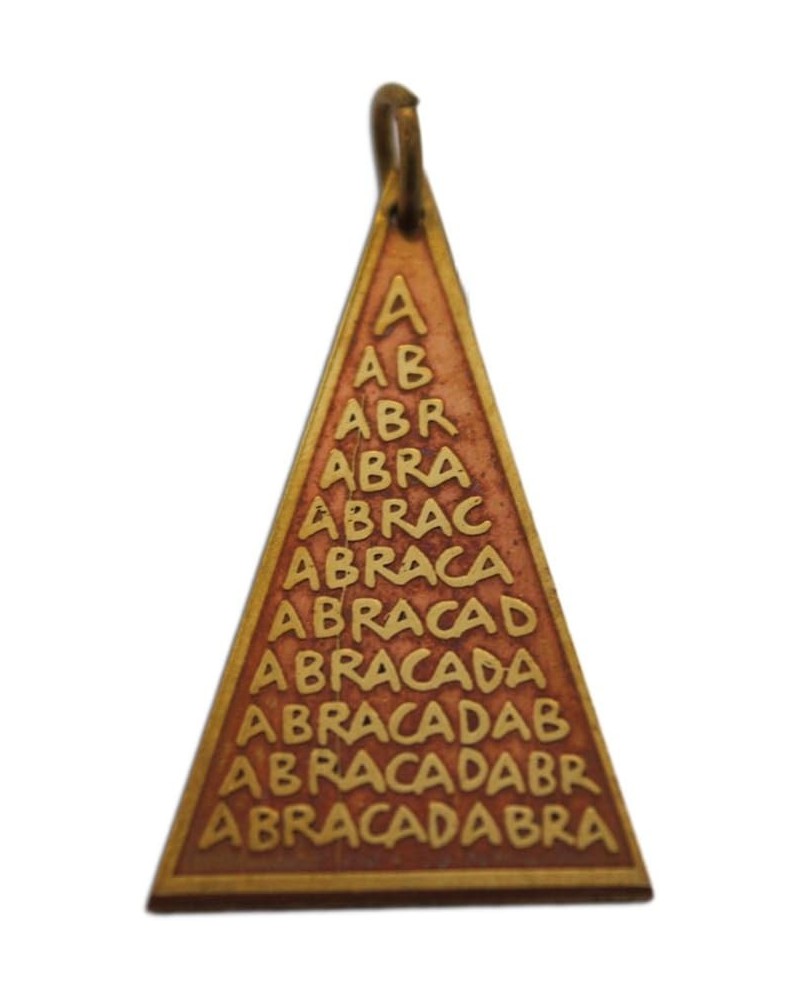 Abraca Triangle Charm for Unexpected Good Fortune Talisman Pendant Amulet $11.03 Necklaces