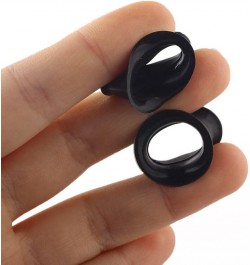 Pair 00G (10MM) CLEAR SILICONE EARSKIN TUNNELS Double Flare Gauges Super Ultra Thin Soft Flexible Flesh Plugs (2pcs) $5.99 Bo...