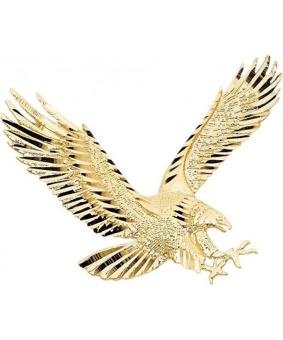 14K Yellow Gold Eagle Pendant Height 35 MM Width 45 MM $72.19 Pendants