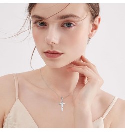 Cross Necklace for Women Sterling Silver Cross Necklace 7 Chakra Jewelry Gift for Girl cross 1 $20.66 Necklaces