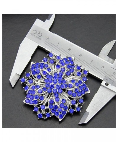 Womens Brooch Pin With Fashion Jewelry Fancy Vintage Rhinestone Bling Crystal Bauhinia Flower White $10.07 Brooches & Pins