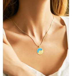 925 Sterling Silver Zodiac Necklaces Gifts for Women Turquoise Constellation Pendant 18K Gold Plated Jewelry Birthday Present...