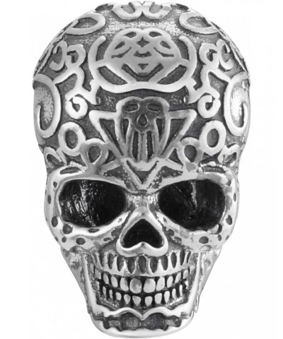 Gothic Skull 925 Sterling Silver Charm Bead For Pandora & Similar Charm Bracelets or Necklaces $22.05 Bracelets