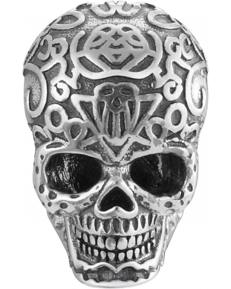 Gothic Skull 925 Sterling Silver Charm Bead For Pandora & Similar Charm Bracelets or Necklaces $22.05 Bracelets