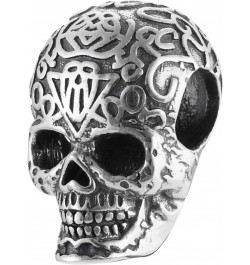 Gothic Skull 925 Sterling Silver Charm Bead For Pandora & Similar Charm Bracelets or Necklaces $22.05 Bracelets