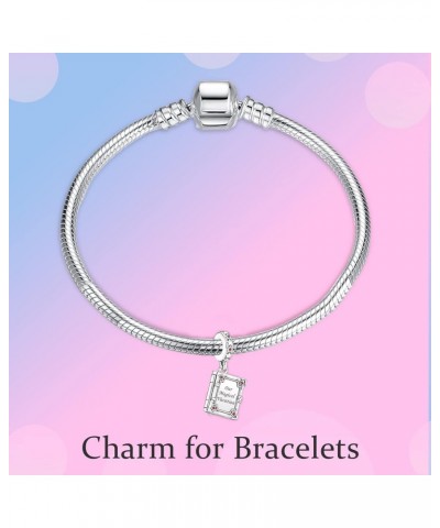 S925 Silver Charm for Bracelet Necklace Sterling Silver Dangles Our Magical Vacation for Women $10.63 Bracelets