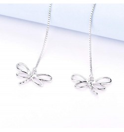 Dragonfly Earrings,925 Sterling Silver Leverback Dangle & Drop Earrings,Jewelry for Women dragonfly Threader $20.25 Earrings