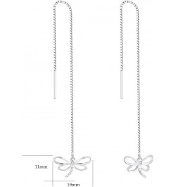 Dragonfly Earrings,925 Sterling Silver Leverback Dangle & Drop Earrings,Jewelry for Women dragonfly Threader $20.25 Earrings