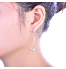 Dragonfly Earrings,925 Sterling Silver Leverback Dangle & Drop Earrings,Jewelry for Women dragonfly Threader $20.25 Earrings