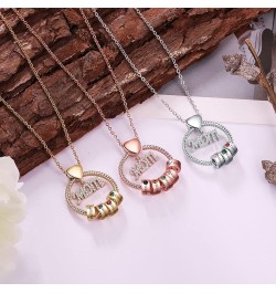 Personalized Mom Necklace for Women with 1-5 Names for Mom Gifts Custom Mama Gifts Mother Daughter Necklace with Birthstone f...