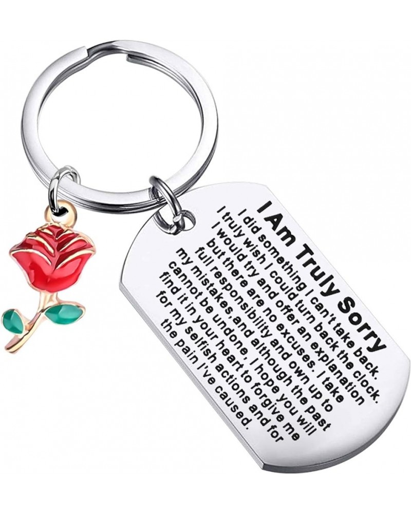 Apology Keychain Gift Sorry Jewelry I Am Truly Sorry Gift Idea for Apologizing Forgive Me Gifts I Am Truly Sorry Dt $10.27 Pe...