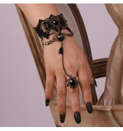 Victorian Black Lace Vampire Harness Bracelet Style 7 $8.09 Bracelets